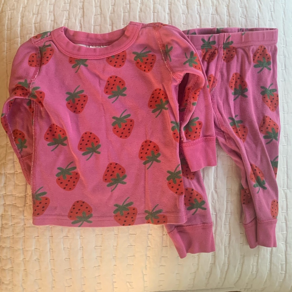 Hanna Andersson Strawberry PJs